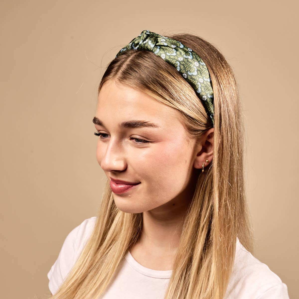 Classic Twist Headband–Everbloom Forest Green