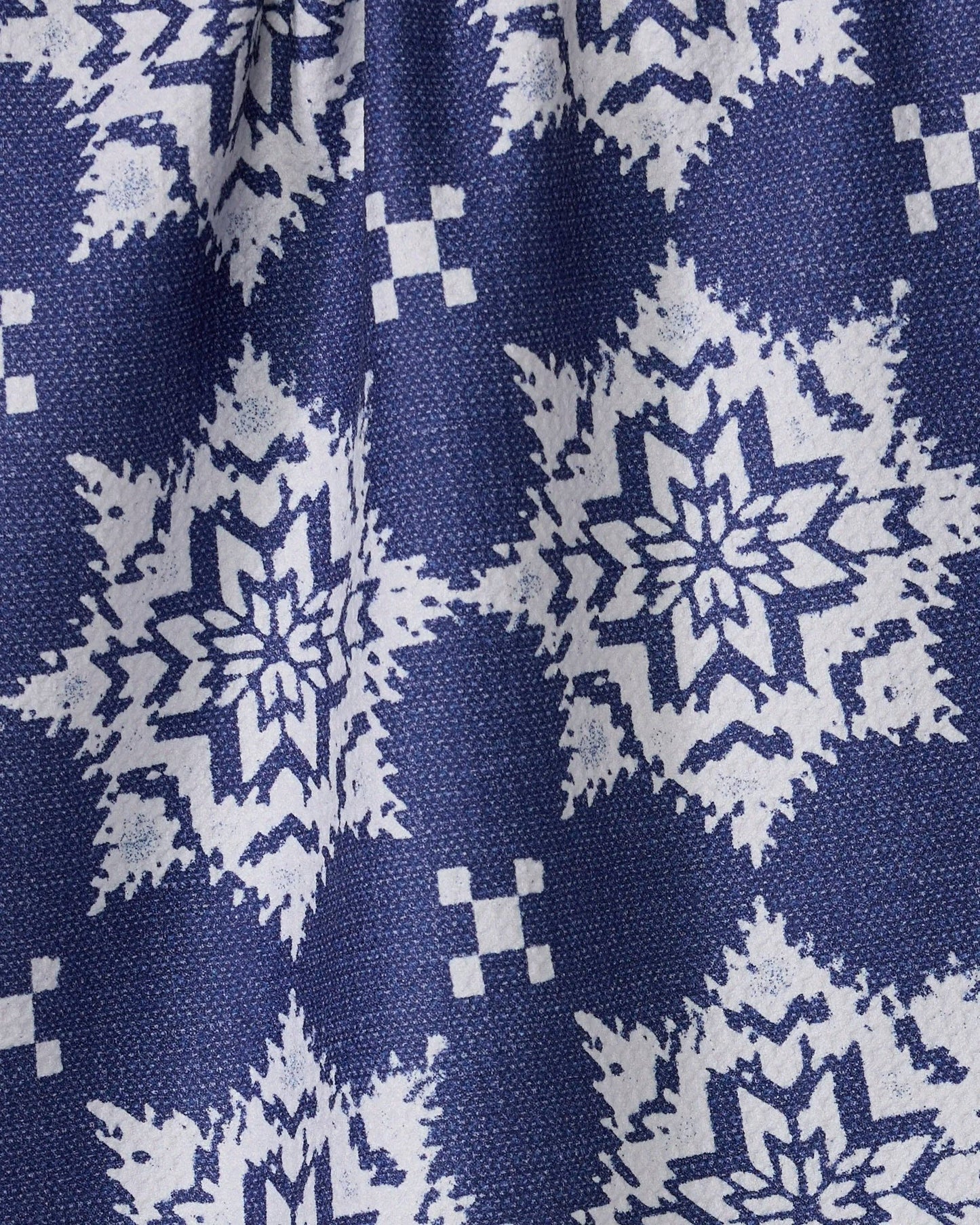 Iceflower Blue Tea Towel