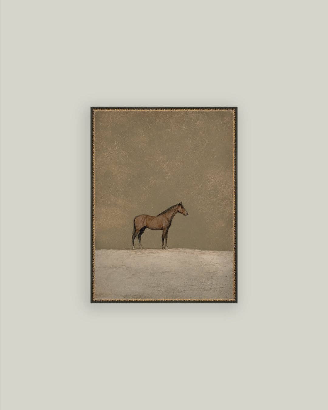 Lonesome Horse: 8x10