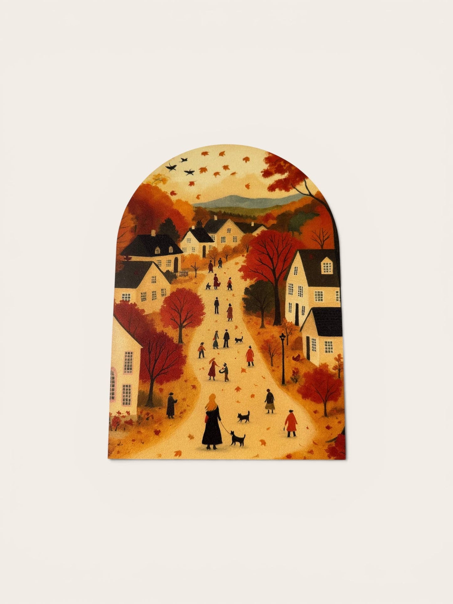 Fall Village Arch
