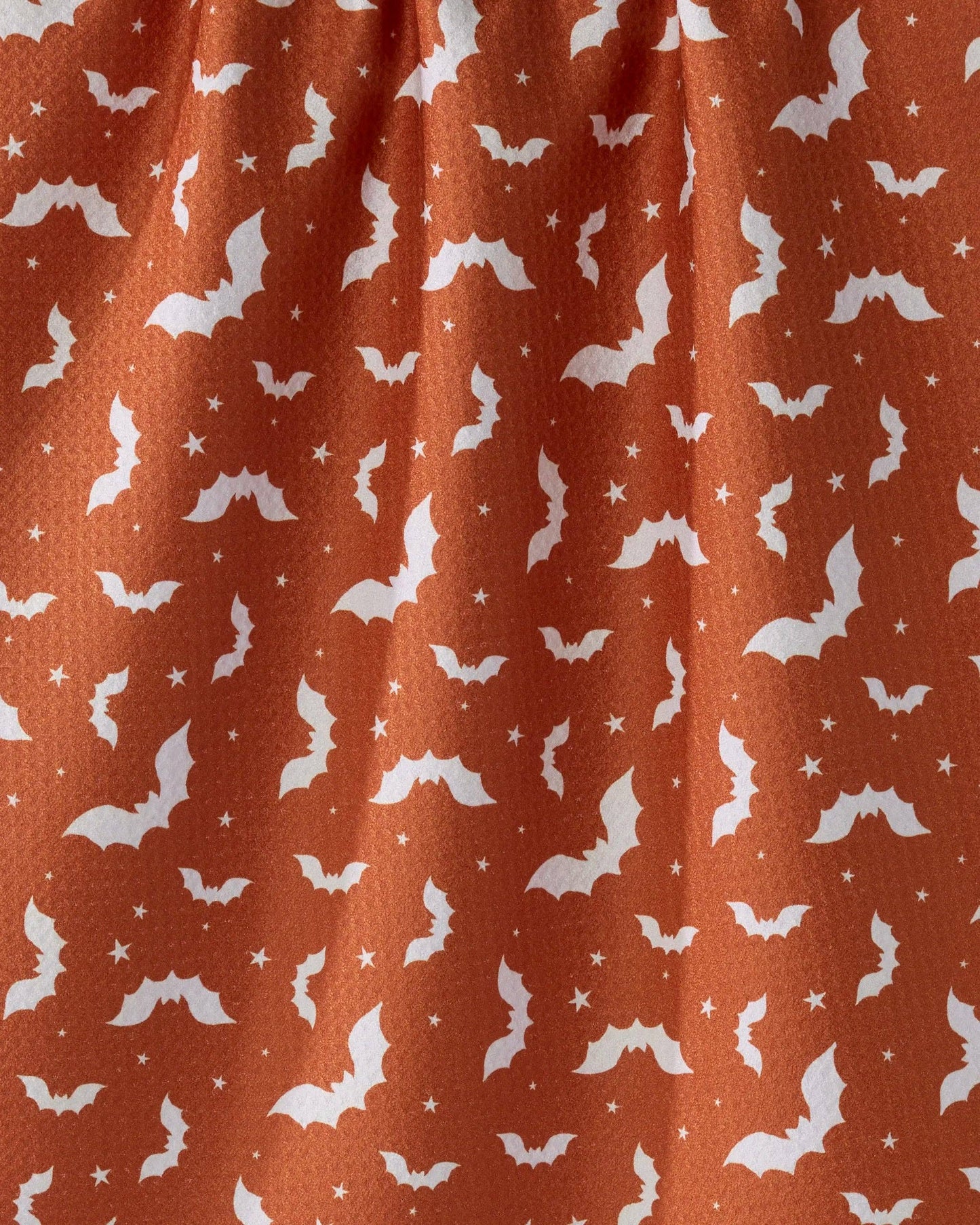 Batty Night Tea Towel: Orange