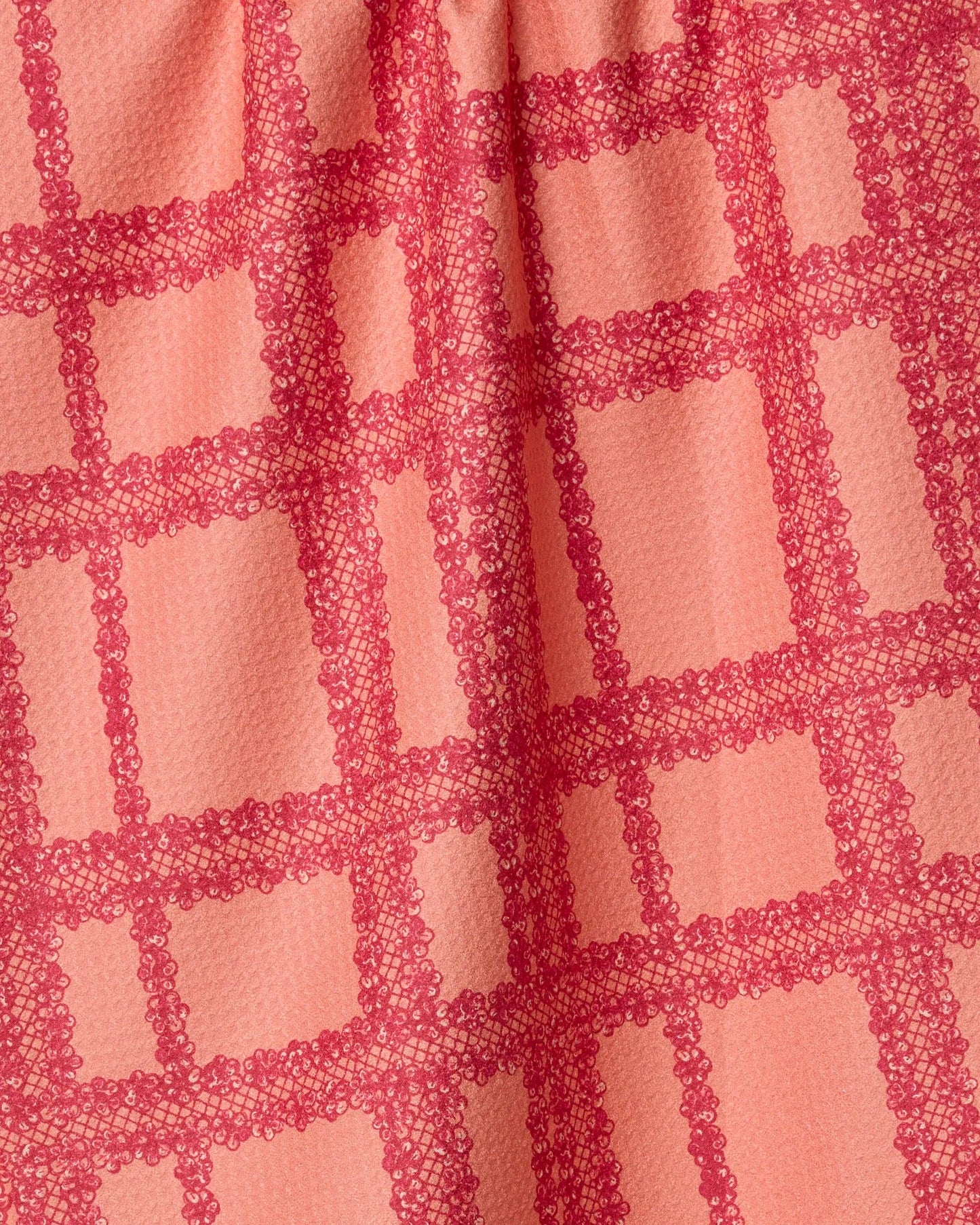Lacy Plaid Tea Towel