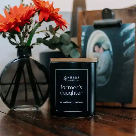 DRC 12 oz candle-Farmer's Daughter