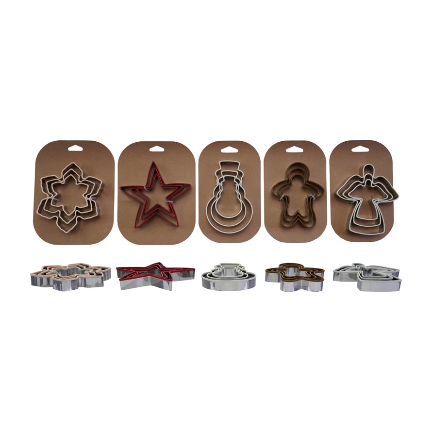 Stainless Steel Cookie Cutter Set of 3