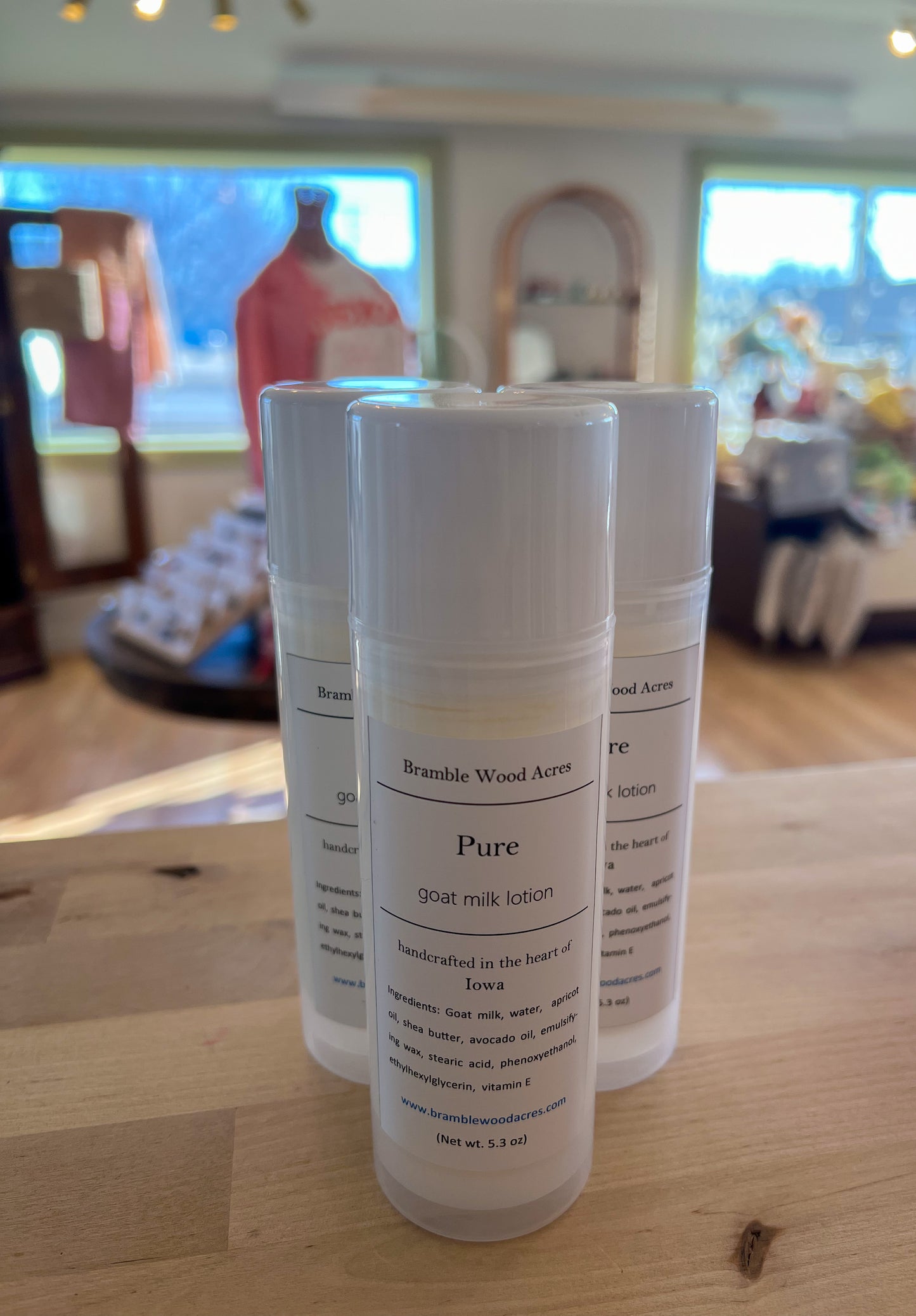 Bramble Wood Acres Pure Goat Milk Lotion