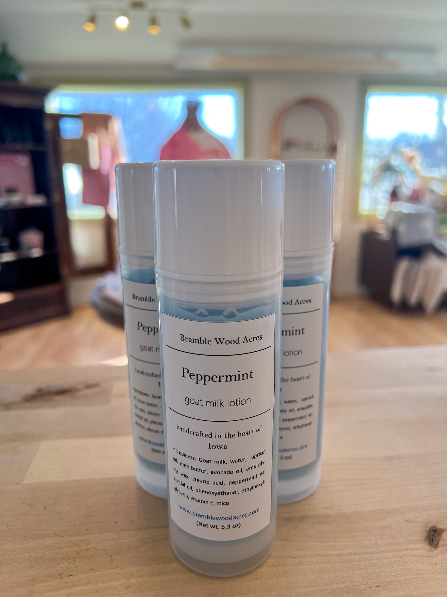 Bramble Wood Acres Peppermint Goat Milk Lotion