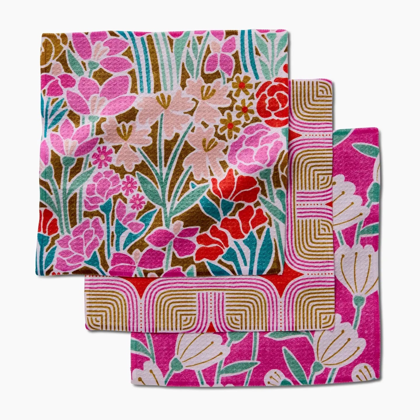 Geometry Dishcloth Set-Clemmie Donna & Jane
