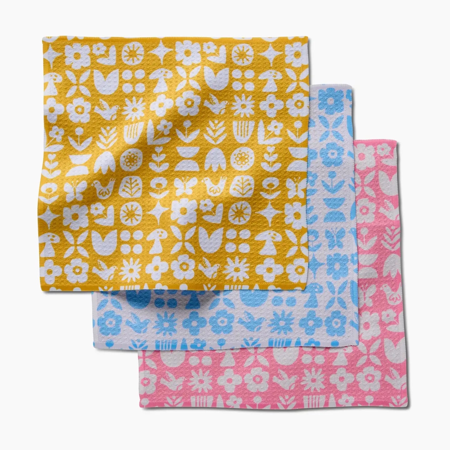 Geometry Dishcloth-Scandi Spring