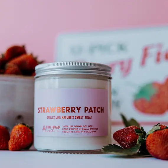DRC Strawberry Patch 16 oz Candle