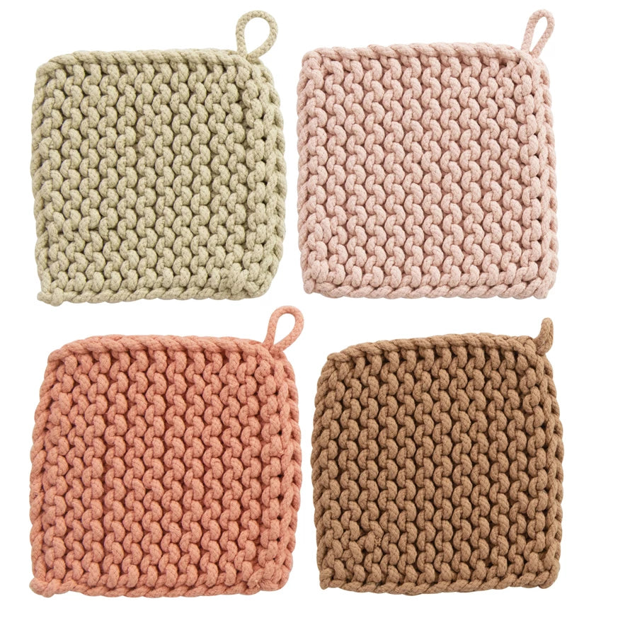 Cotton Crochet Potholders