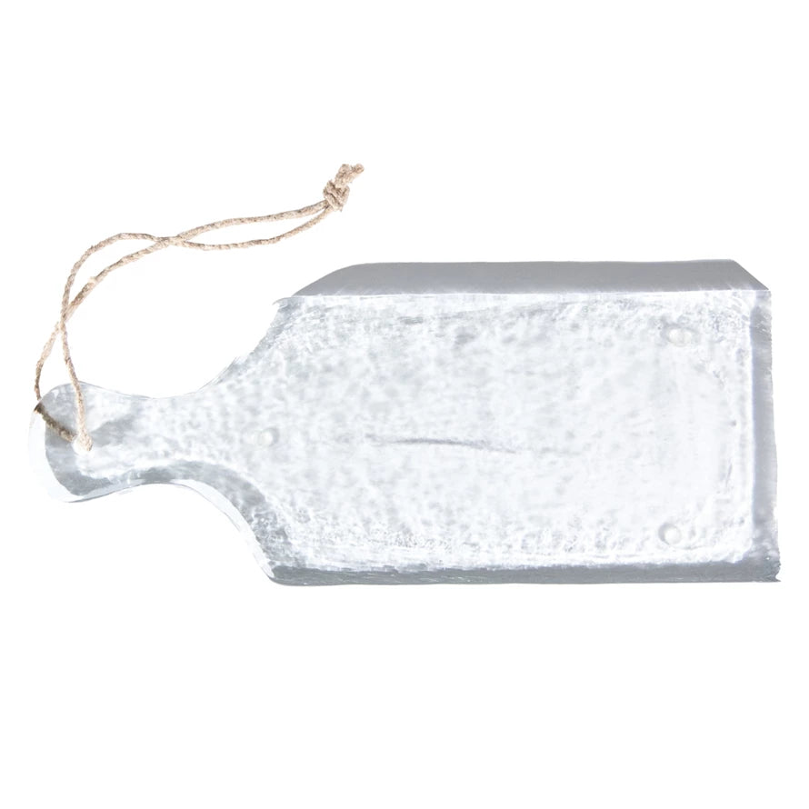 Textured Glass Cheese/Serving Board