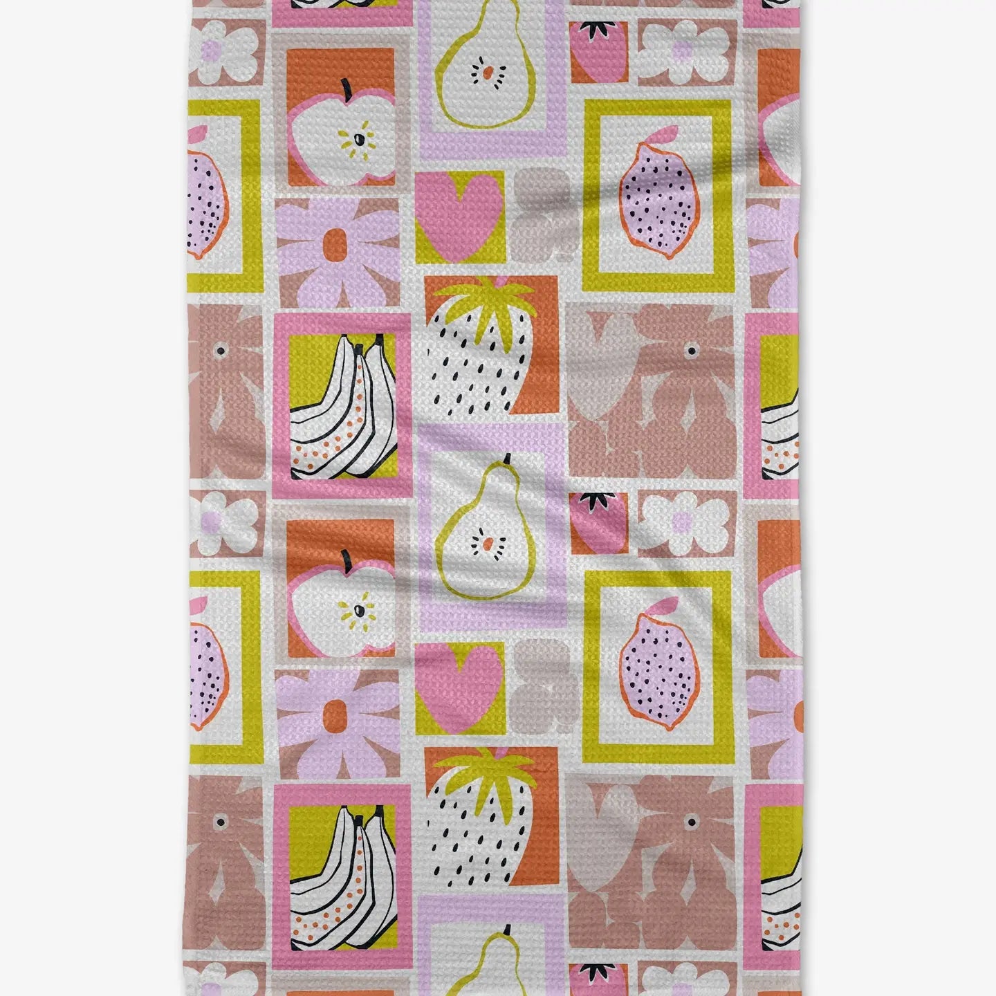 Geometry Tea Towel-Juicy Summer