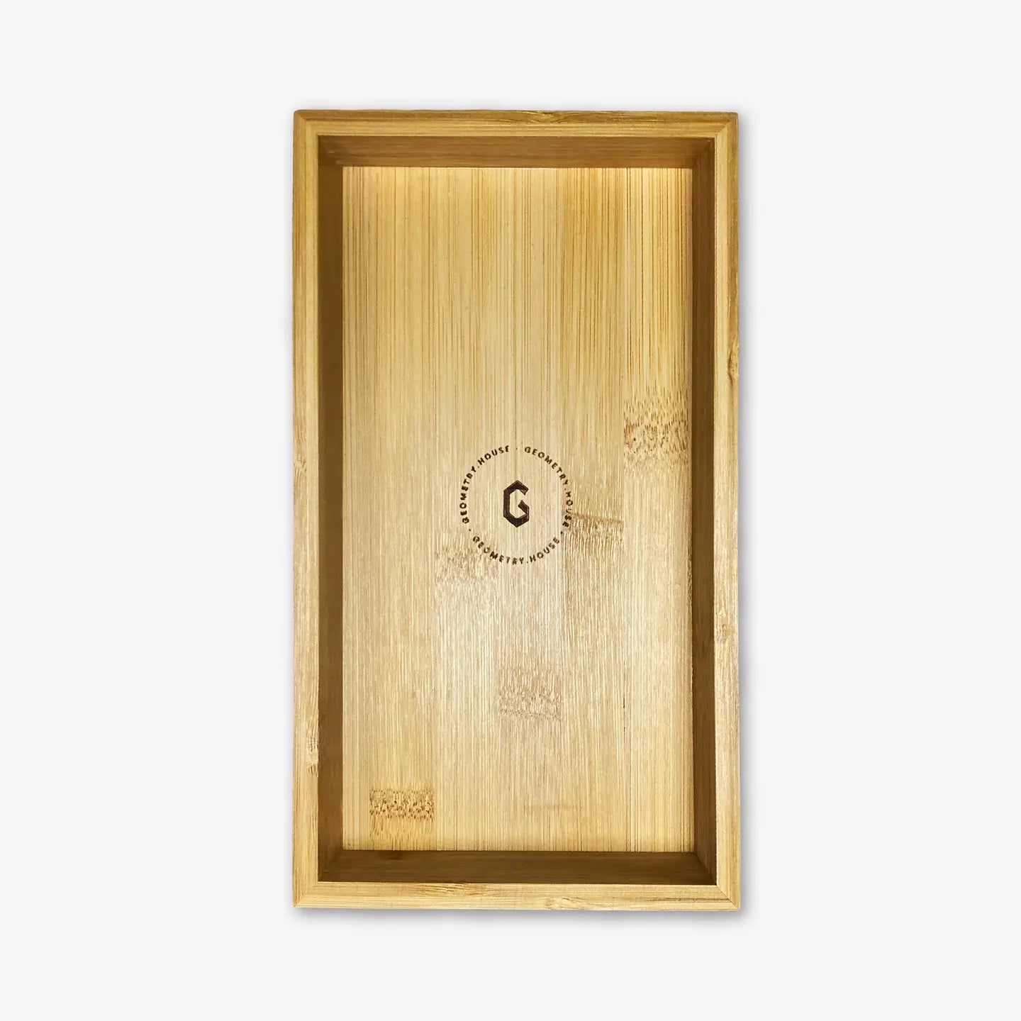 Geometry Not Paper Towel Holder-Bamboo