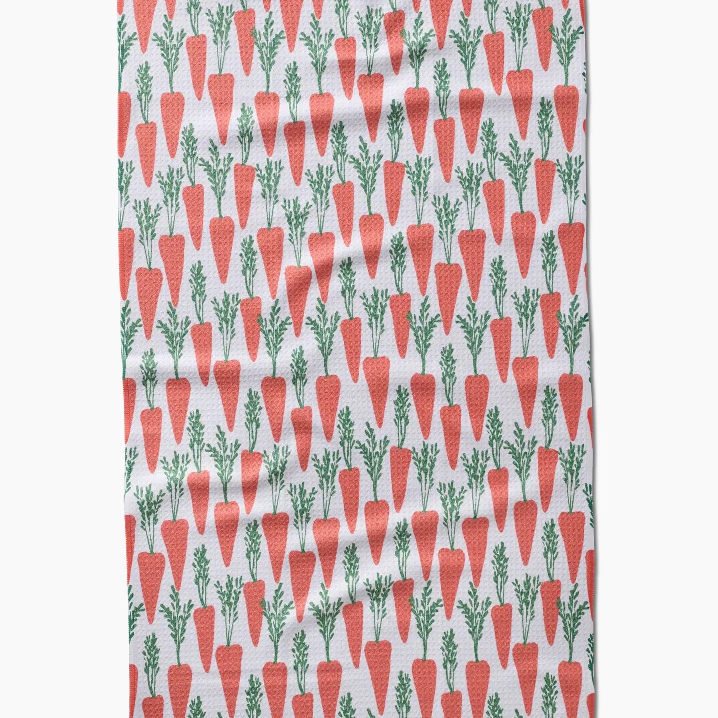 Geometry Tea Towel-Spring Carrot Hill