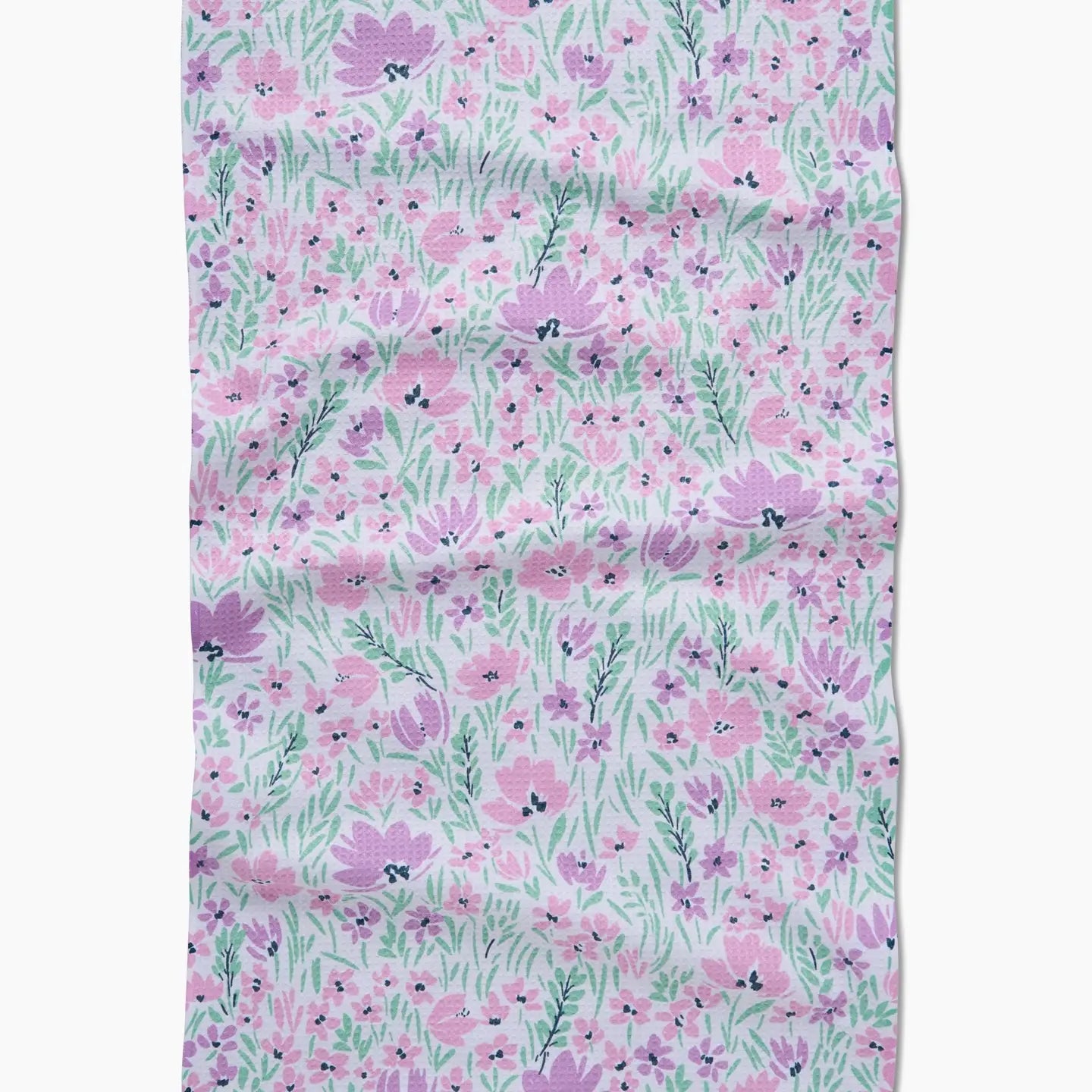 Geometry Tea Towel-Spring Fleur Blooms