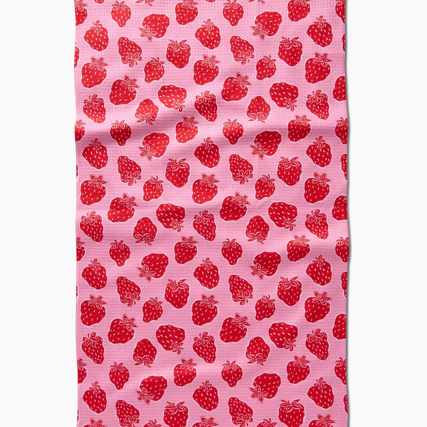 Geometry Tea Towel-Strawberry Fields