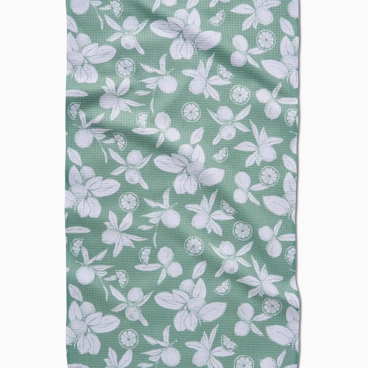 Geometry Tea Towel-Summer Limes