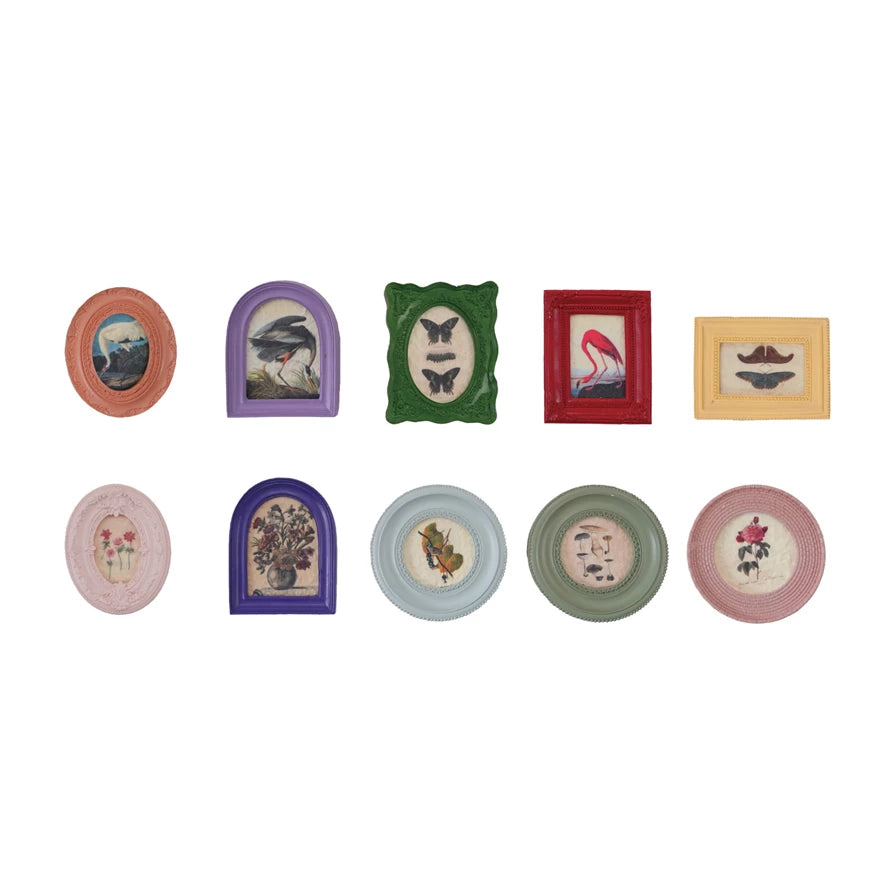 Resin Mini Framed Art Magnet (10 Styles)