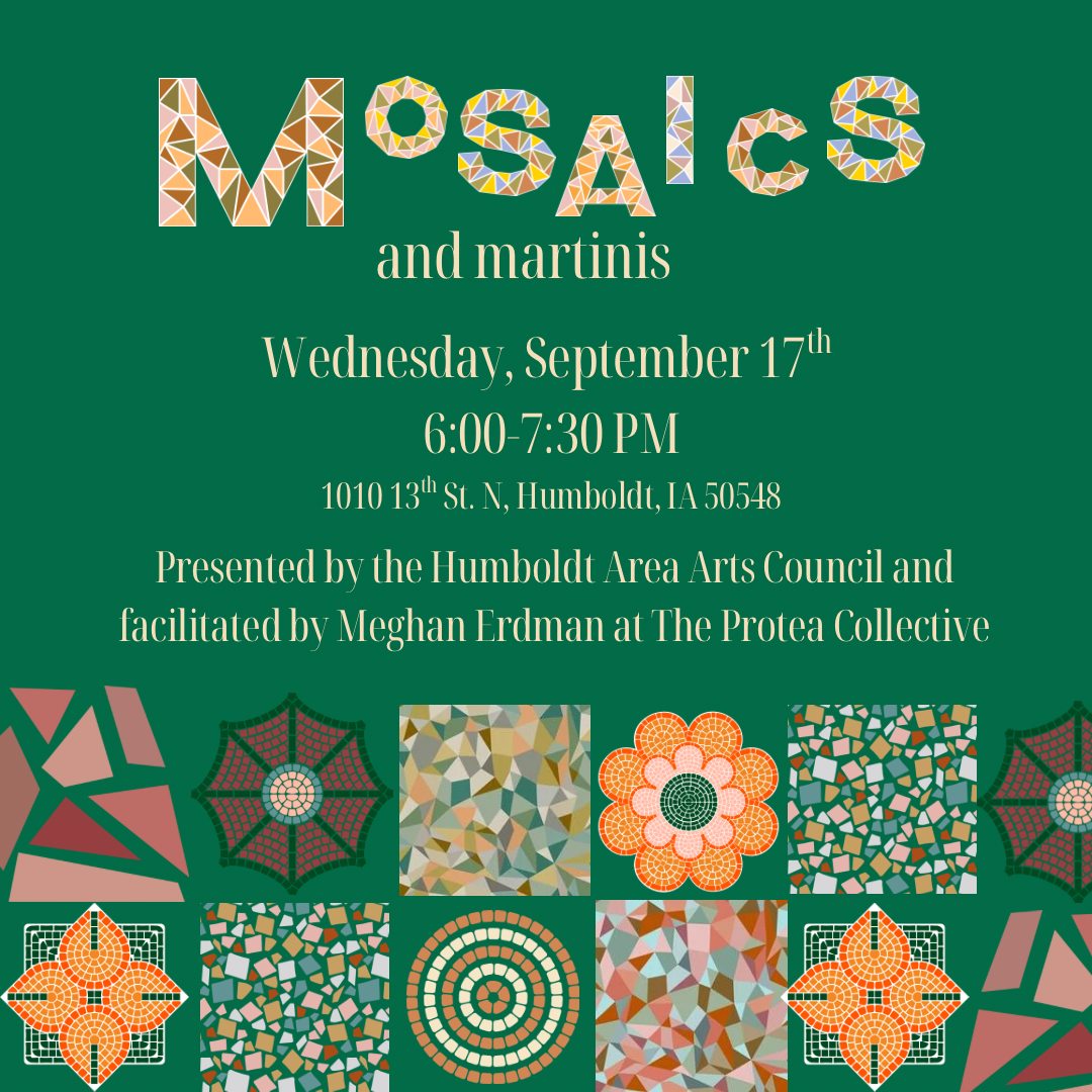Mosaics + Martinis