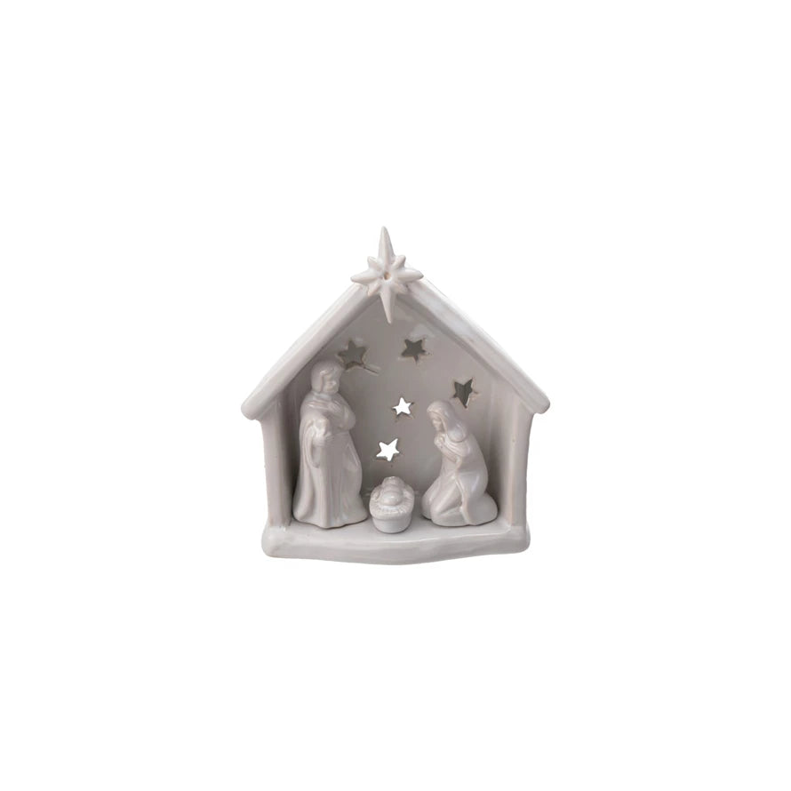 Holy Family Tealight Holder