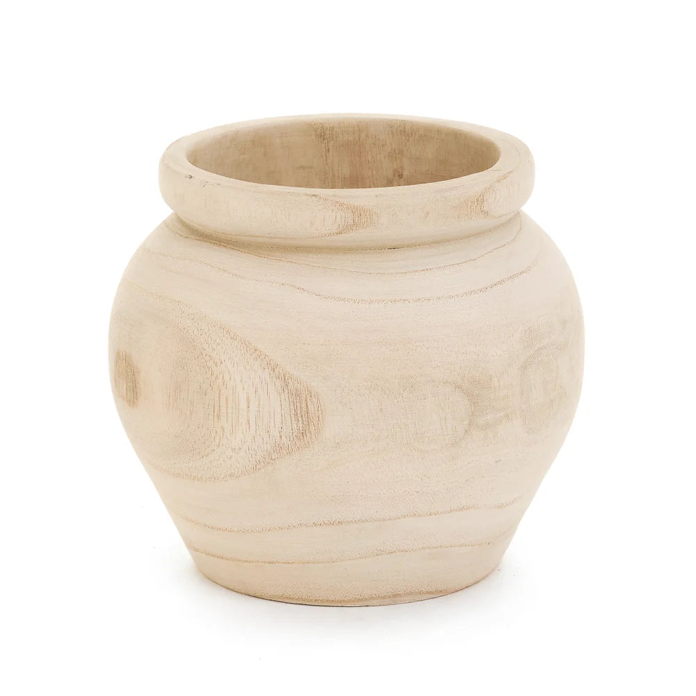 Wooden Vase