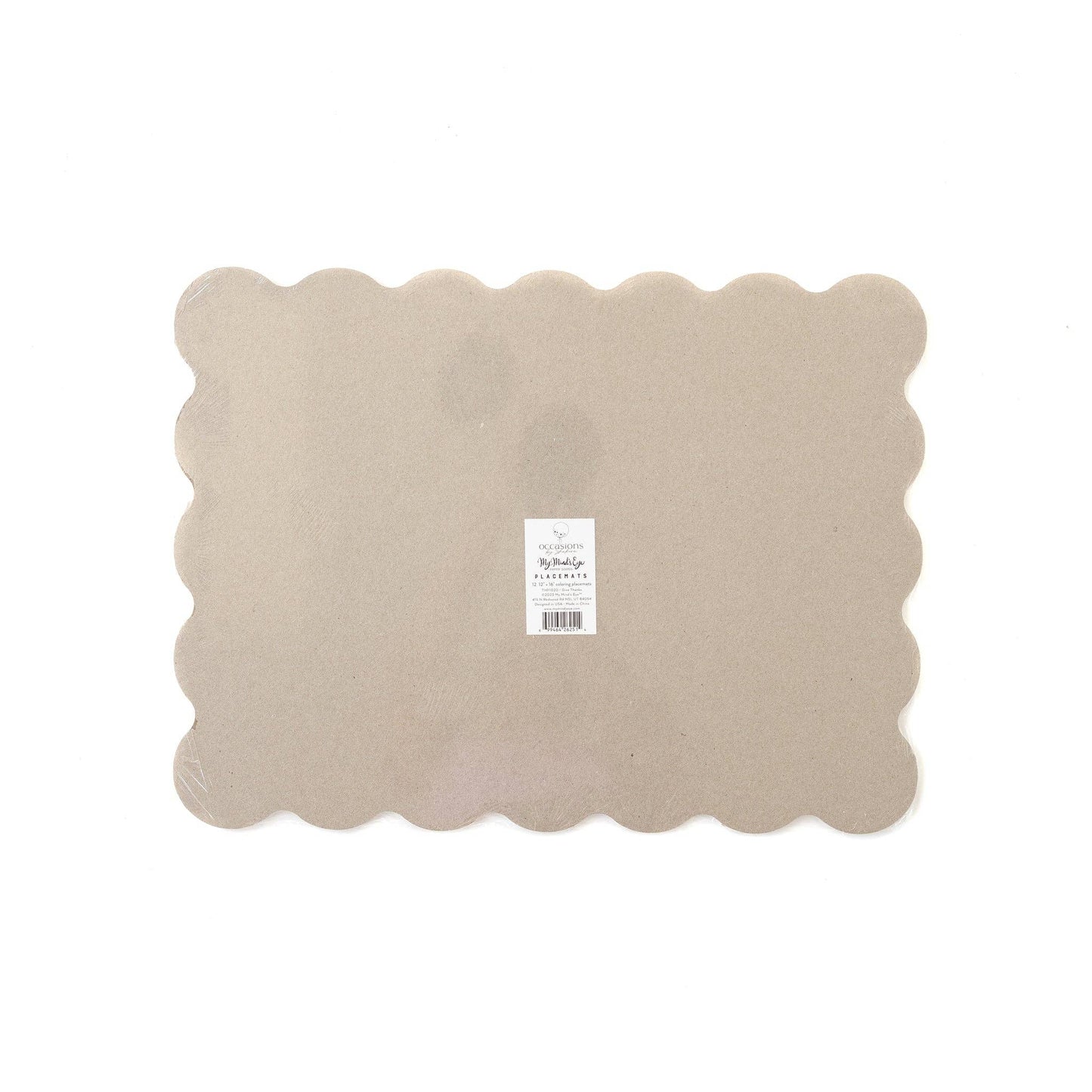 Harvest Coloring Placemats