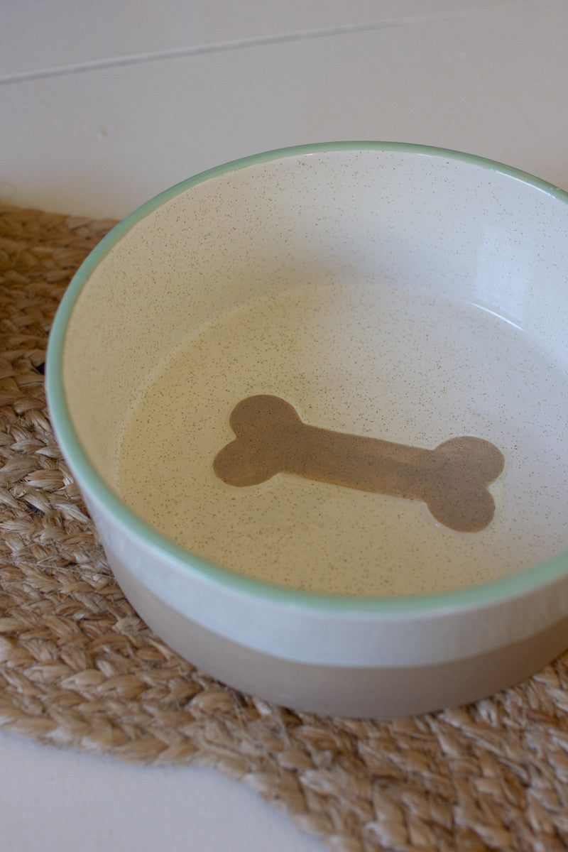 Ceramic Dog Bowl