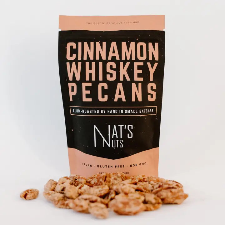 Nat's Nuts Cinnamon Whiskey Pecans