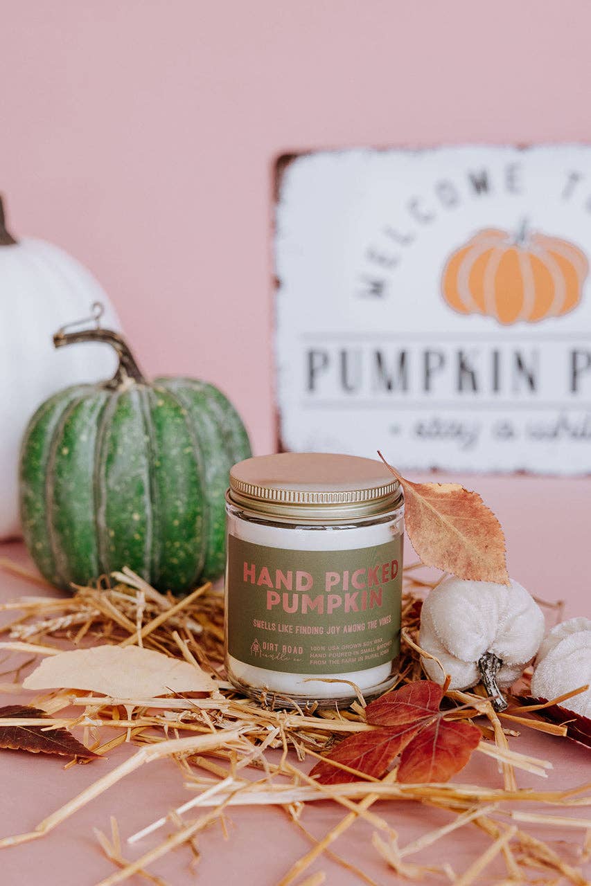 Hand Picked Pumpkin Candle: 16 oz Candle