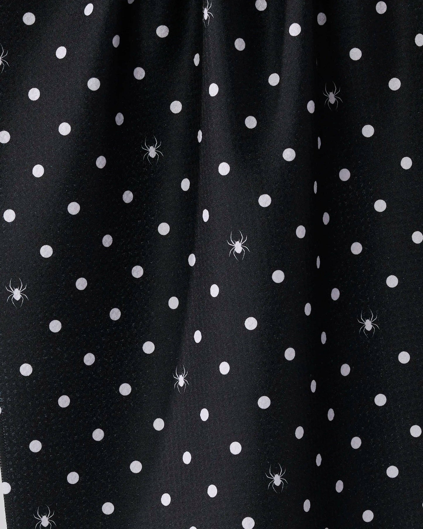 Spookydots Tea Towel: Black
