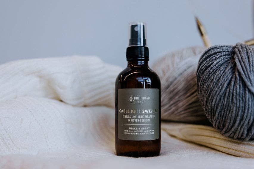 Cable Knit Sweater Air + Room Spray