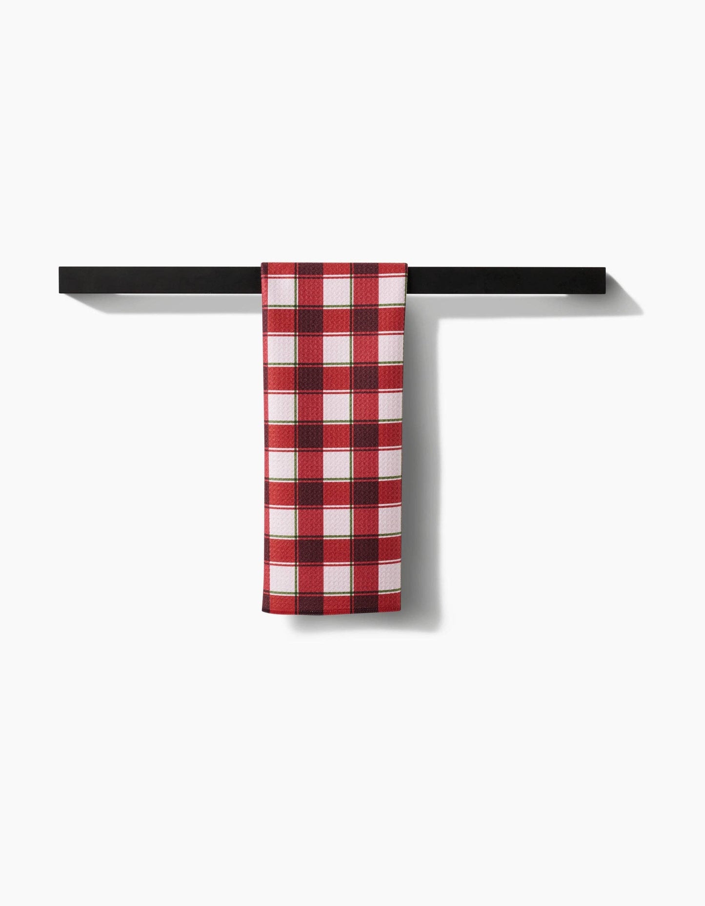 Jingle Plaid Tea Towel