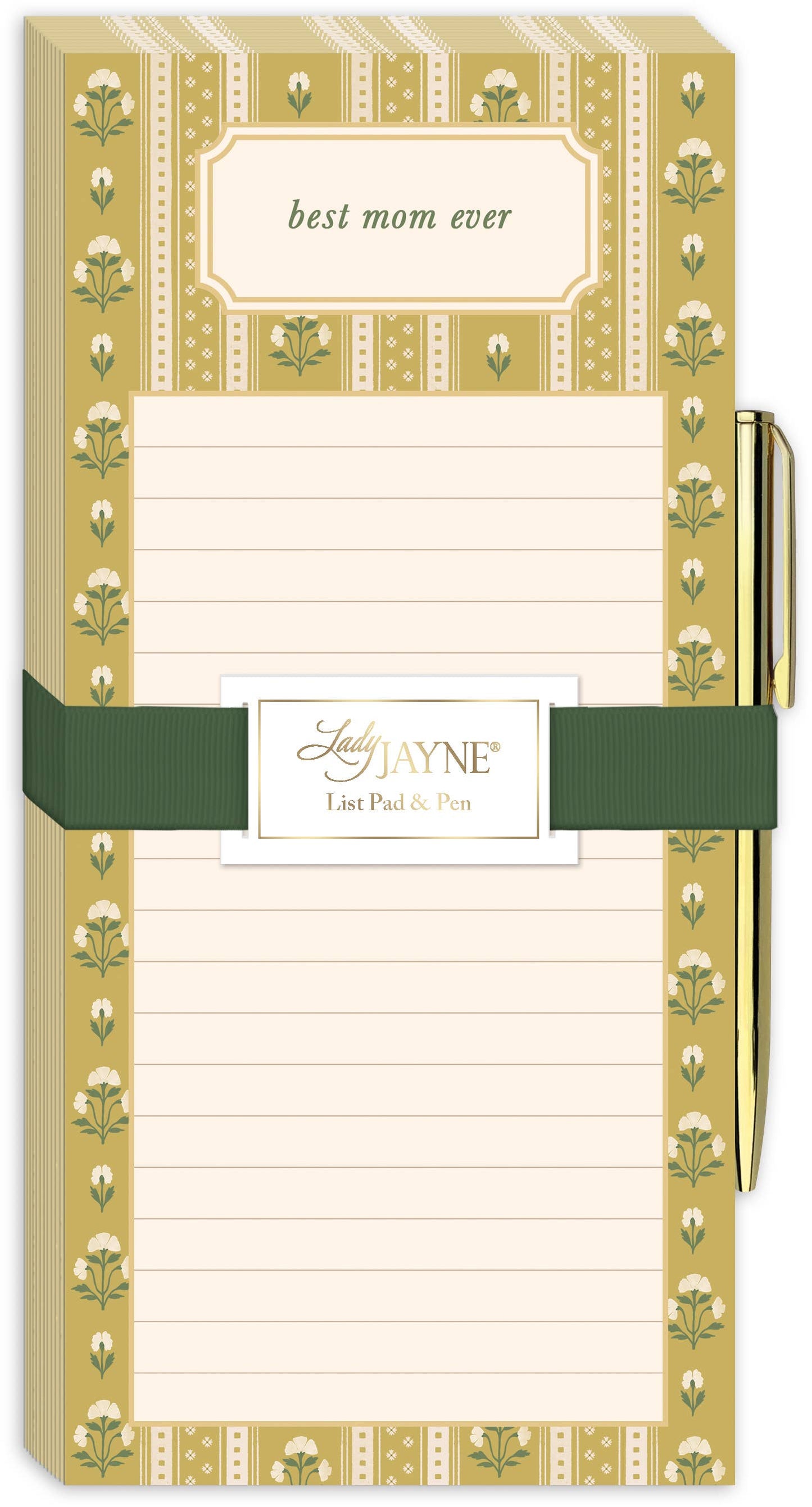 Best Mom Ever List Pad with Pen