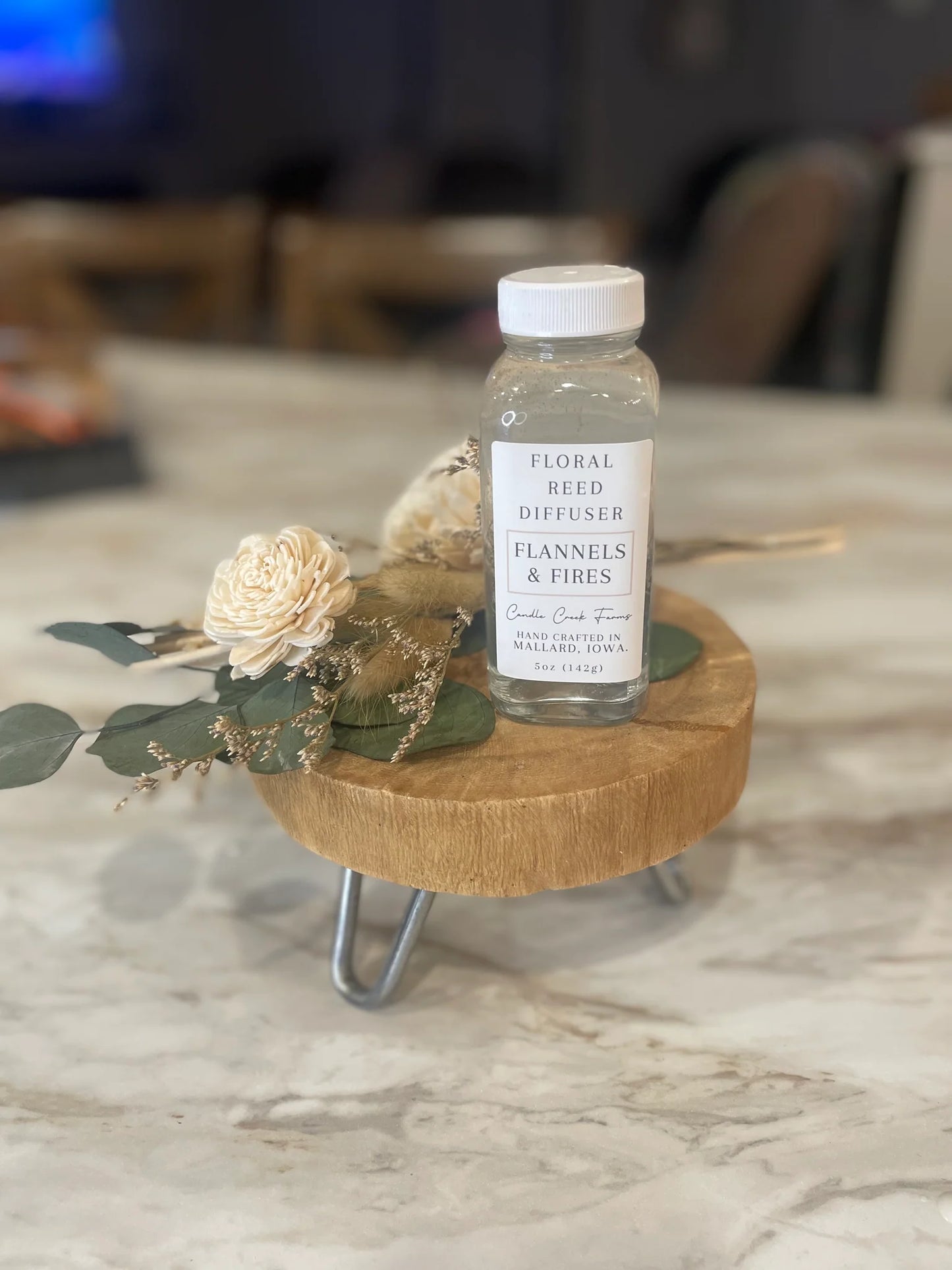 CCF Floral Reed Diffuser-Flannels & Fires