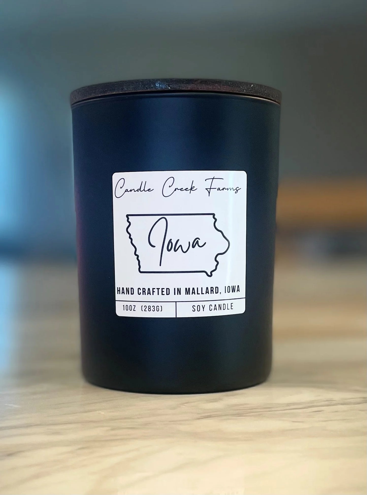CCF Black Matte Candle 12 oz