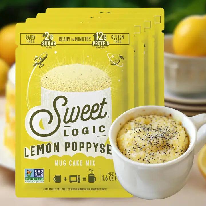 Lemon Poppyseed Mug Cake Mix