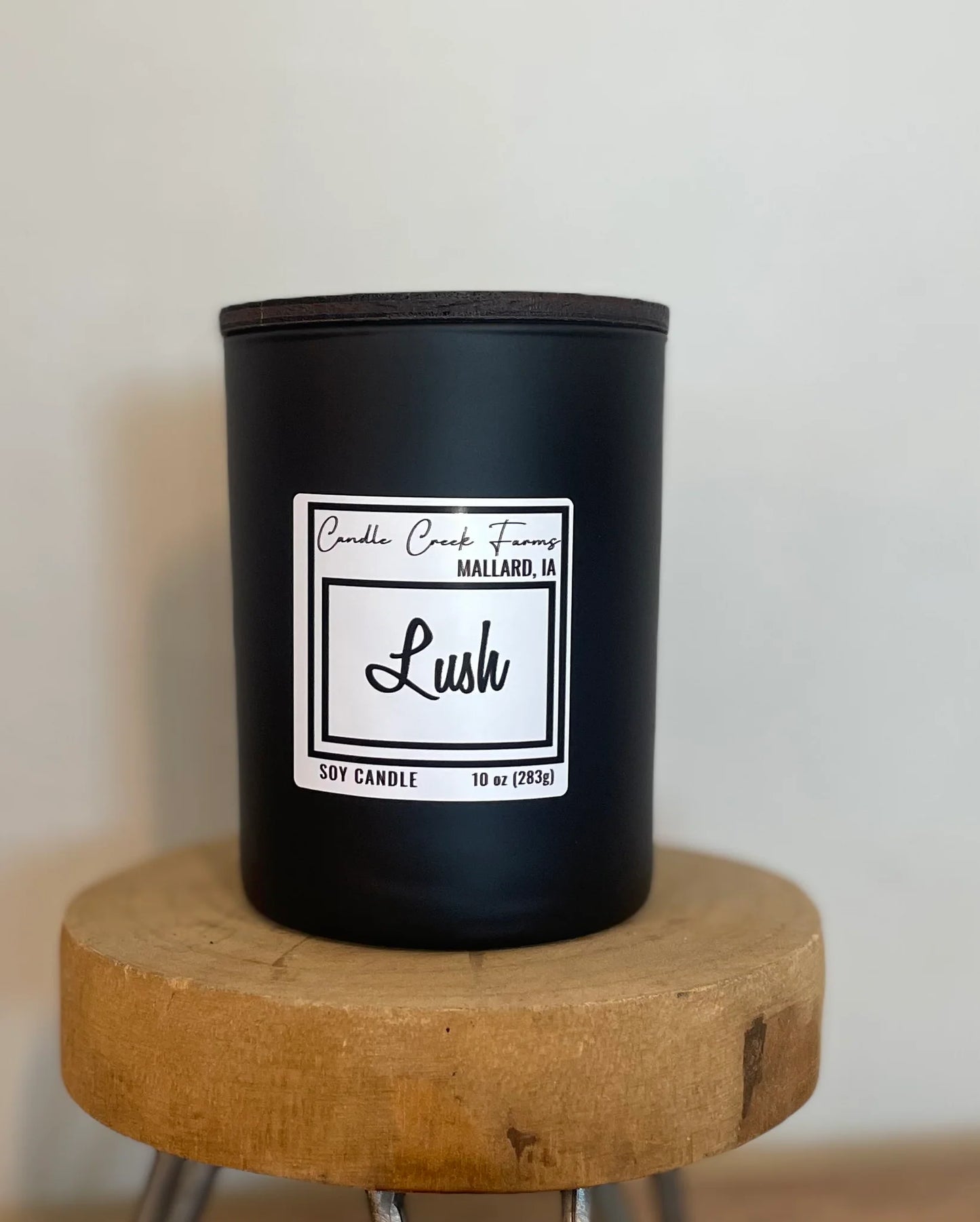 CCF Black Matte Candle 12 oz