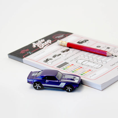 Tiny Town Play Notepad - Auto Shop