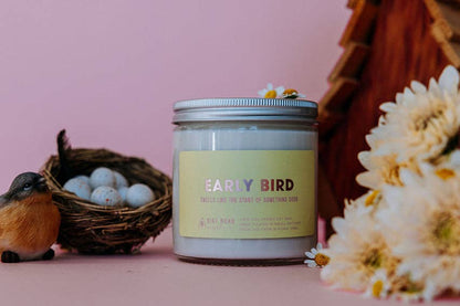 Early Bird Candle: 8 oz Candle