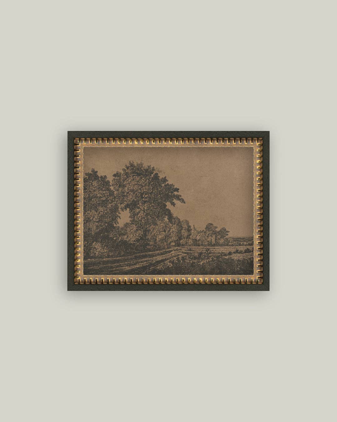 Corn Field Etching: 16x12