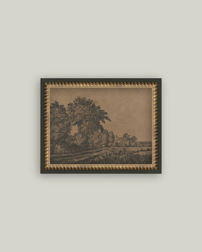 Corn Field Etching: 16x12