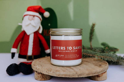 Letters To Santa Candle: 8 oz Candle