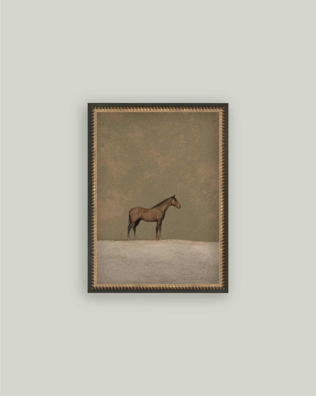Lonesome Horse: 8x10