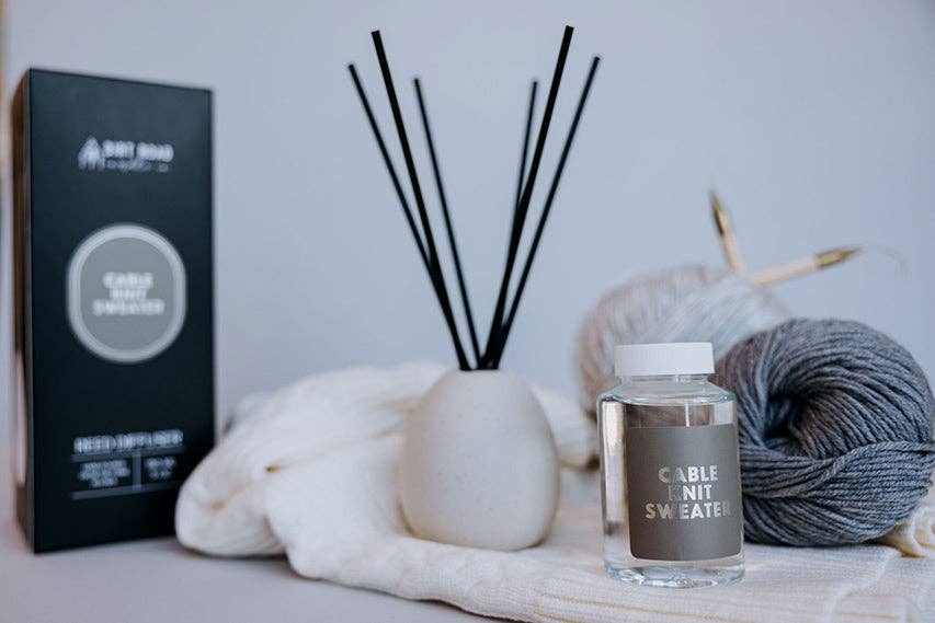 Cable Knit Sweater Reed Diffuser