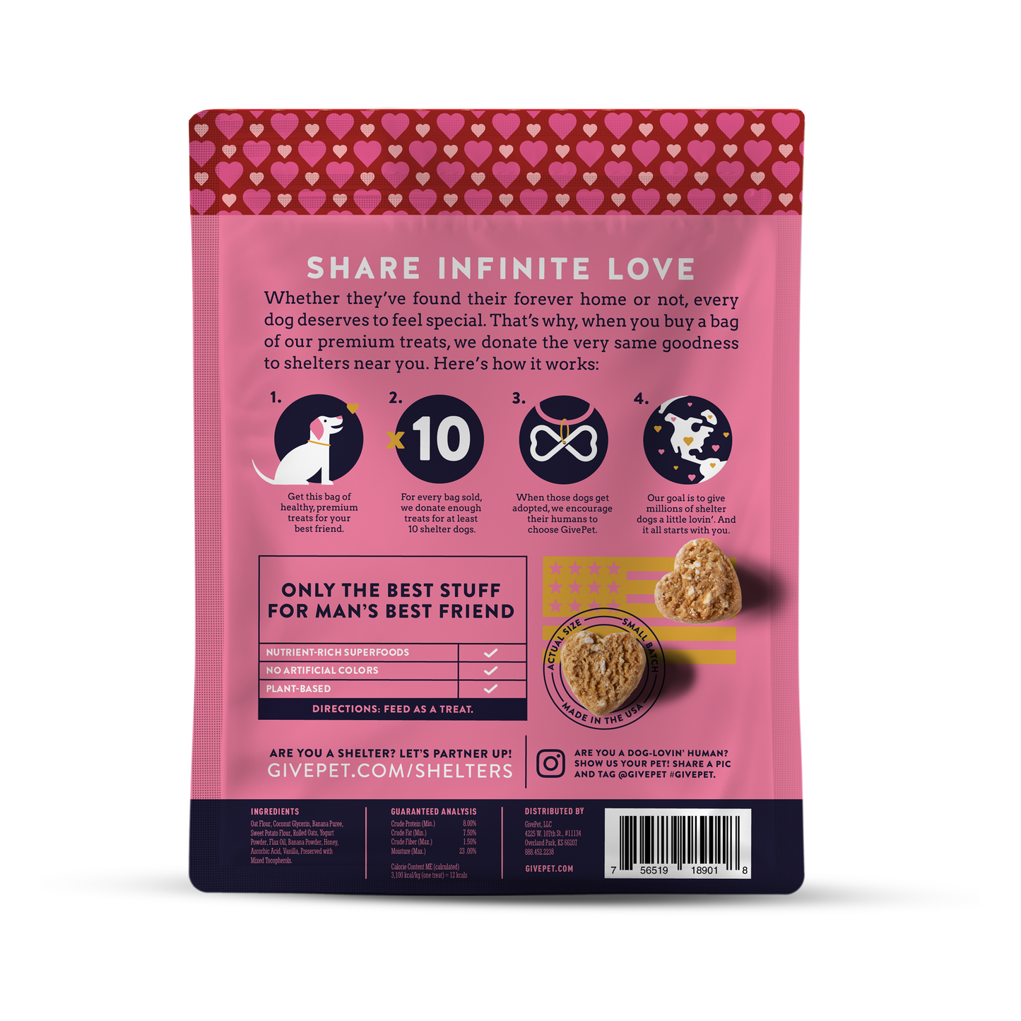 GivePet Sugar Soft-Baked Dog Treat