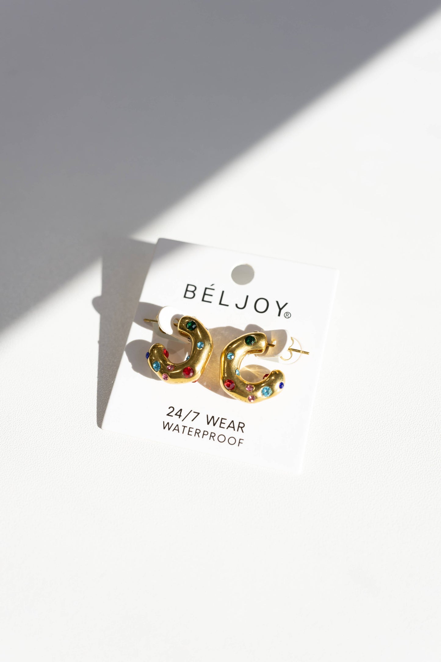 Ebby Hoop Earrings || PEARL
