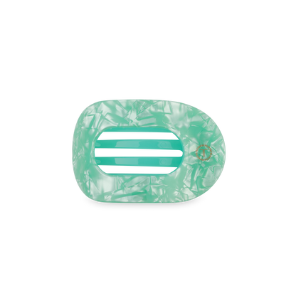 Flat Round Hair Clip | Small | Spring Splash