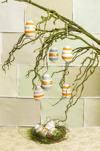 Papier Mache Easter Eggs