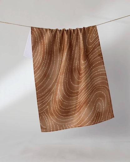Cinnamon Swirl Tea Towel