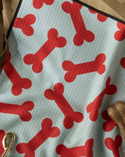 Yuletide Pup Paw Towel